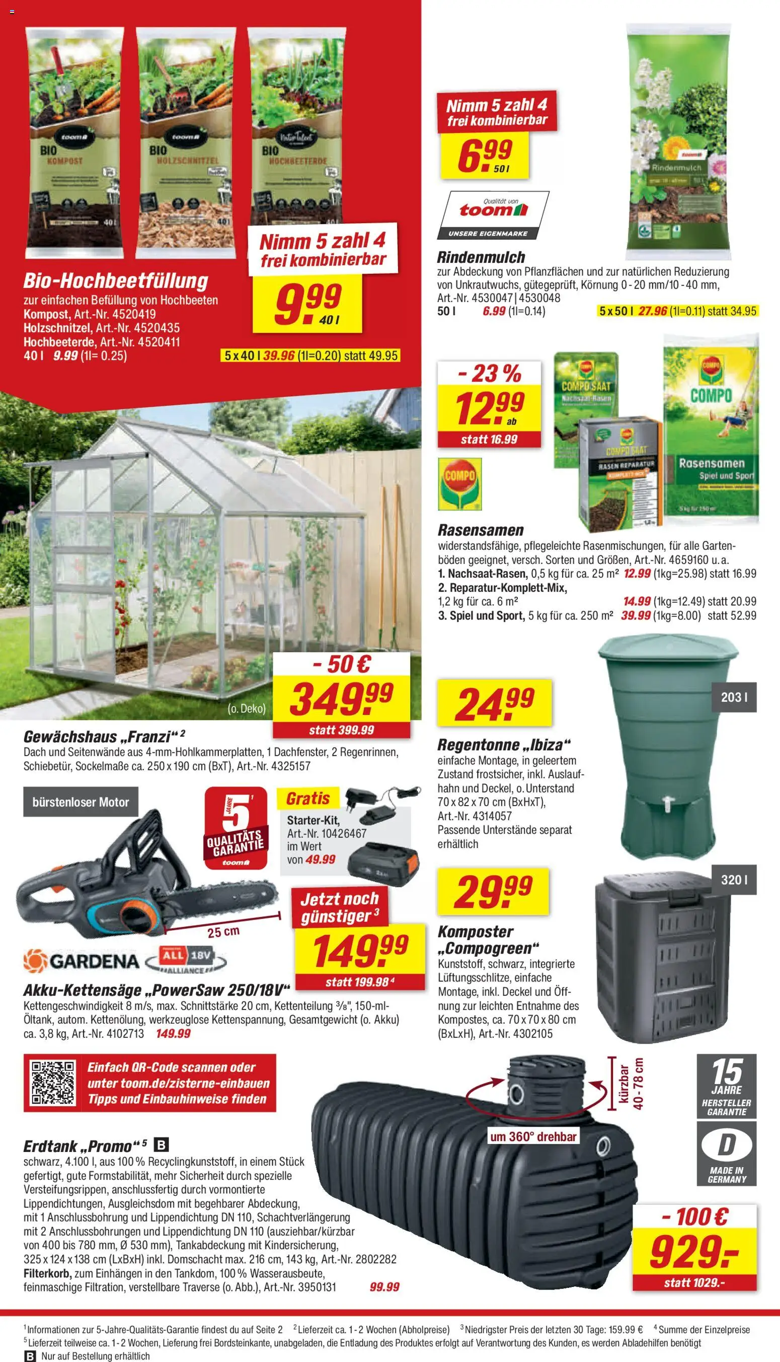 Toom Baumarkt Prospekt 	 – gültig ab 21.02.2026 | Seite: 4 | Produkte: Spiel, Rindenmulch