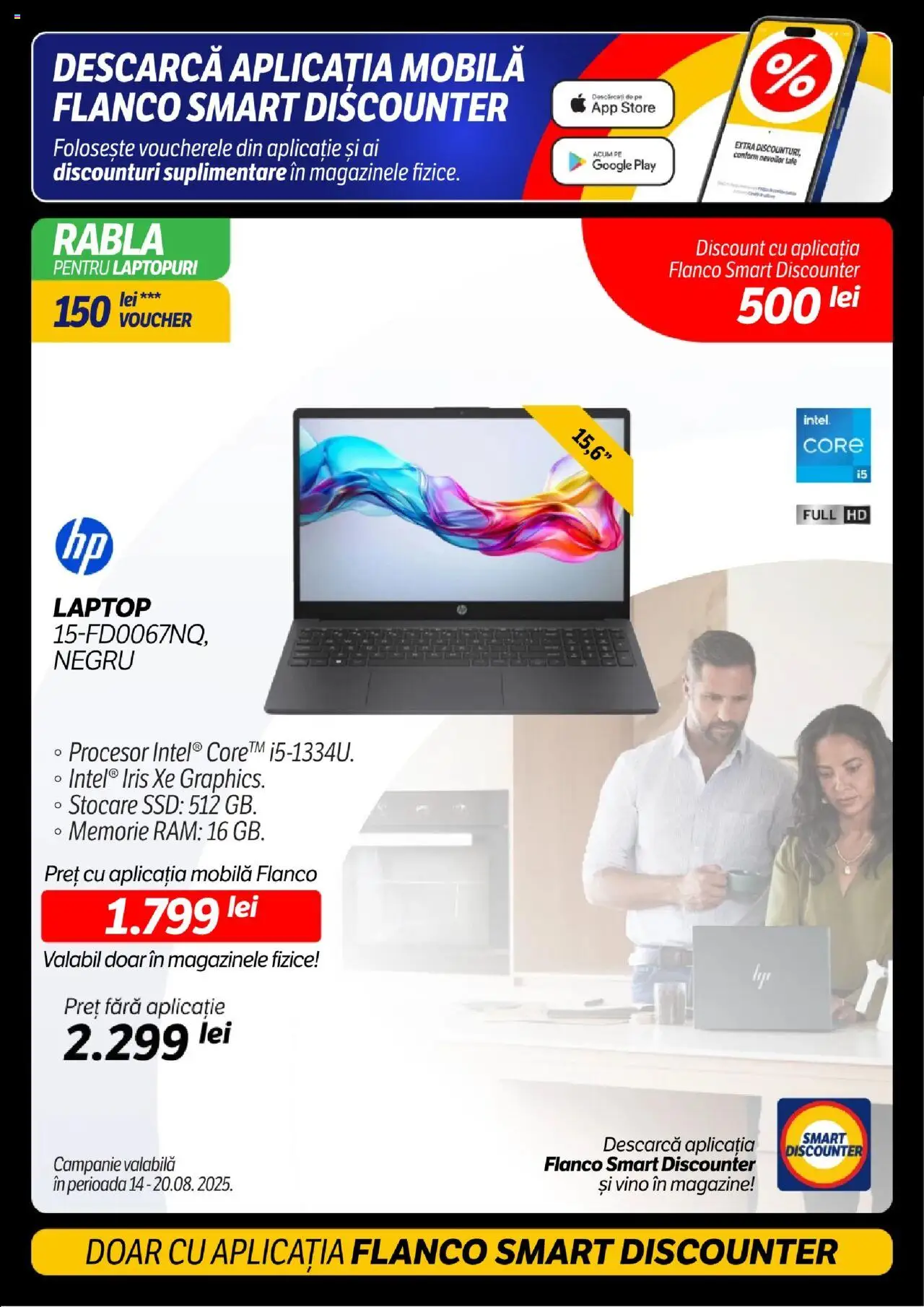 Catalog Flanco – valabil de la 14.08.2025 | Pagină: 4 | Produse: Laptop, Memorie