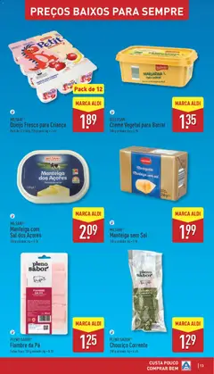 Pré-visualização Aldi folheto válido de 05.01.2026 | Página: 13 | Produtos: Sal, Queijo, Chouriço, Pá