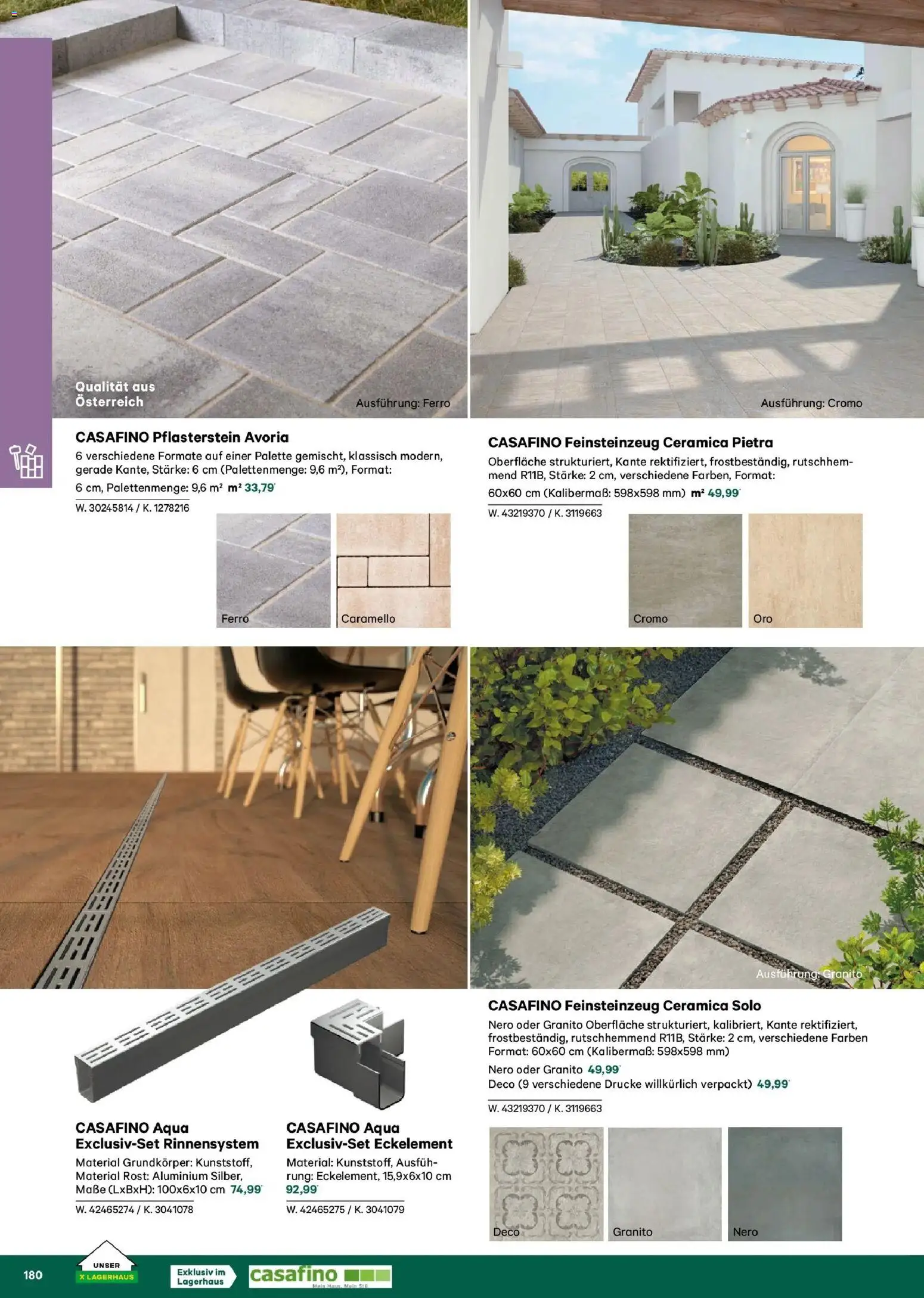 Lagerhaus Garten & Freizeit Katalog 2026 - Wien, Innsbruck gültig ab 01.03.2026 | Seite: 180