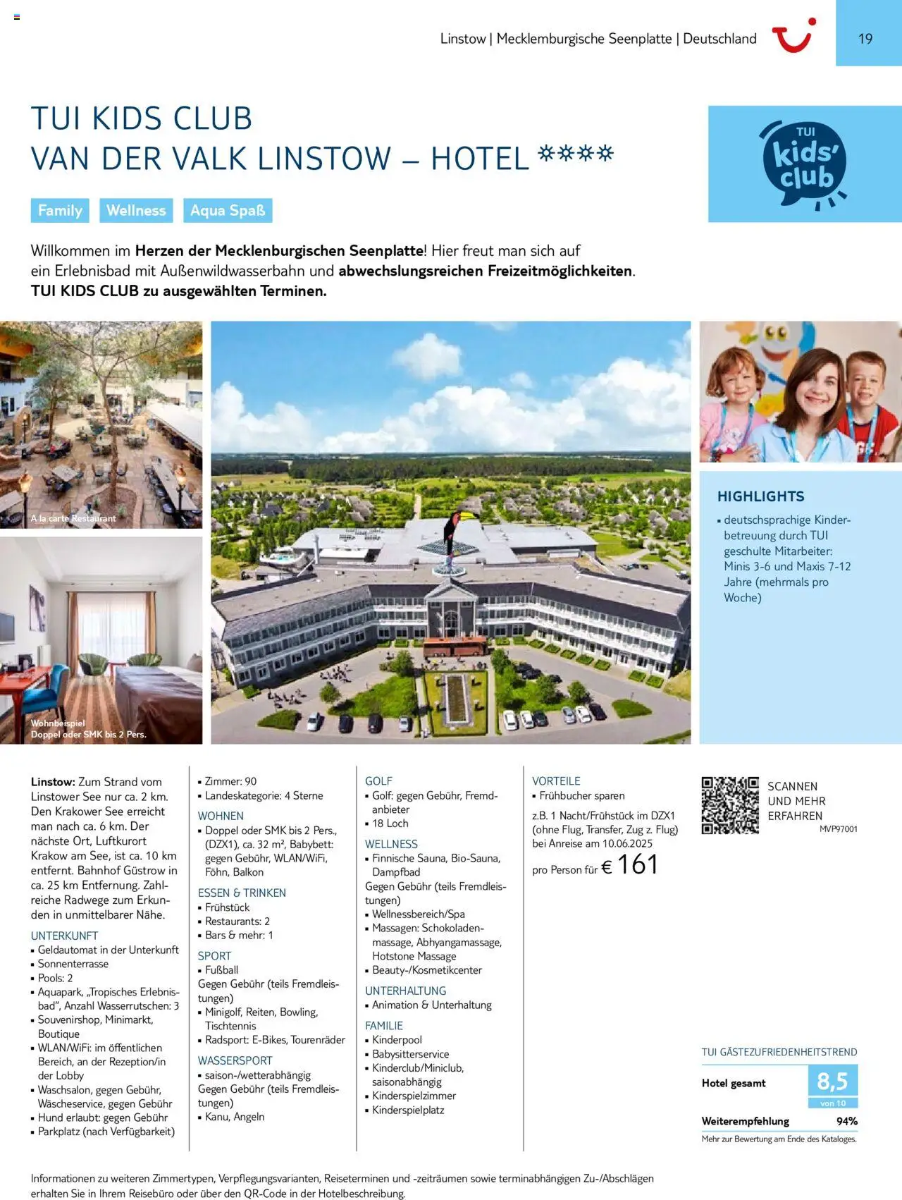 Aida - Urlaub mit eigener Anreise 2025/26 – gültig ab 01.11.2024 | Seite: 19 | Produkte: Babybett, Fußball