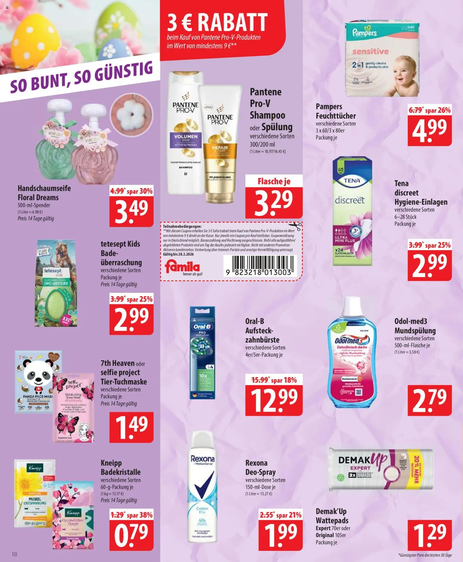 Famila Prospekt 	 | 23.03.2026 | Wie erhält man einen begrenzten Rabatt? | Deutschland