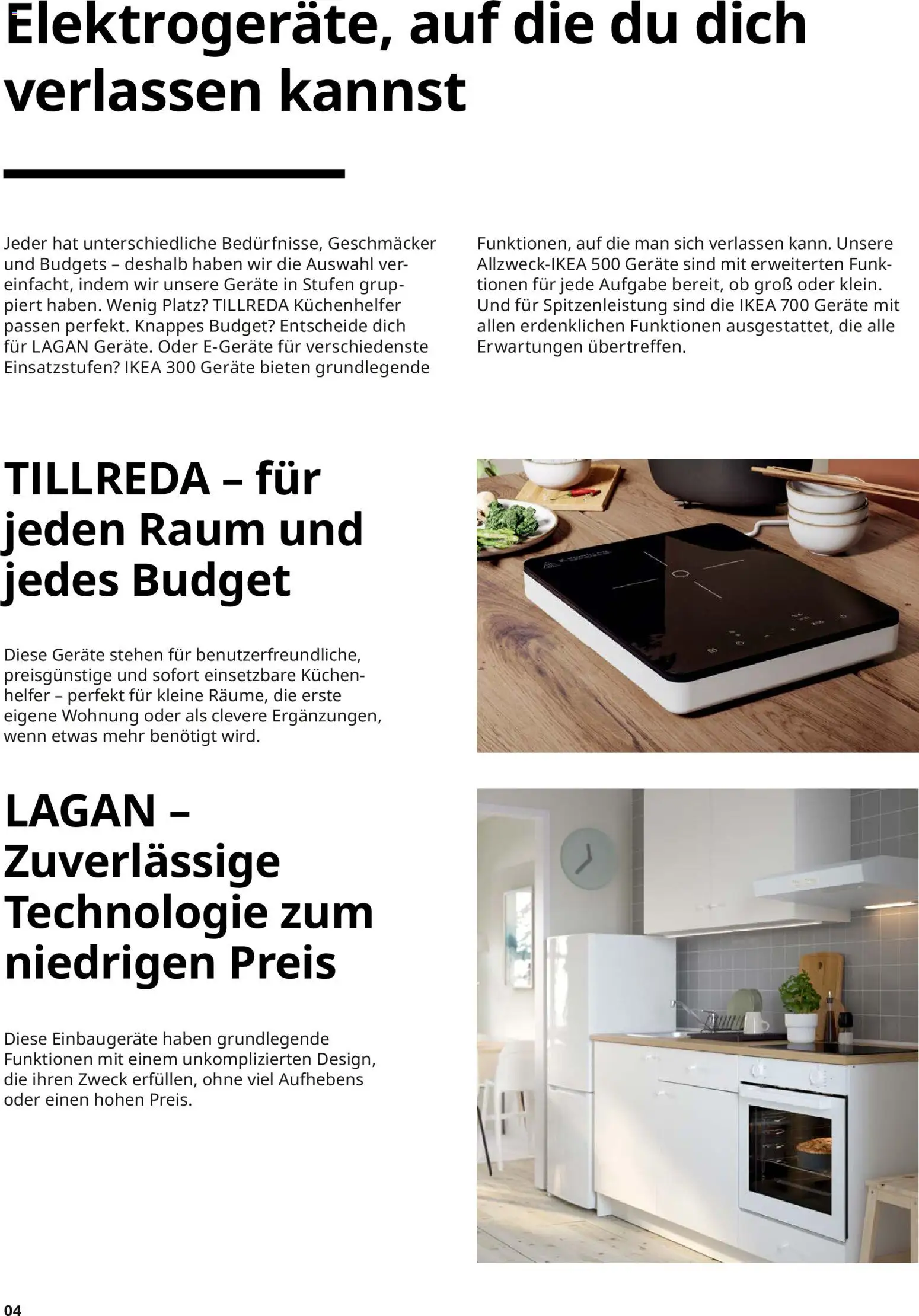 Ikea Elektrogeräte – gültig ab 10.04.2026 | Seite: 4 | Produkte: Kuchen