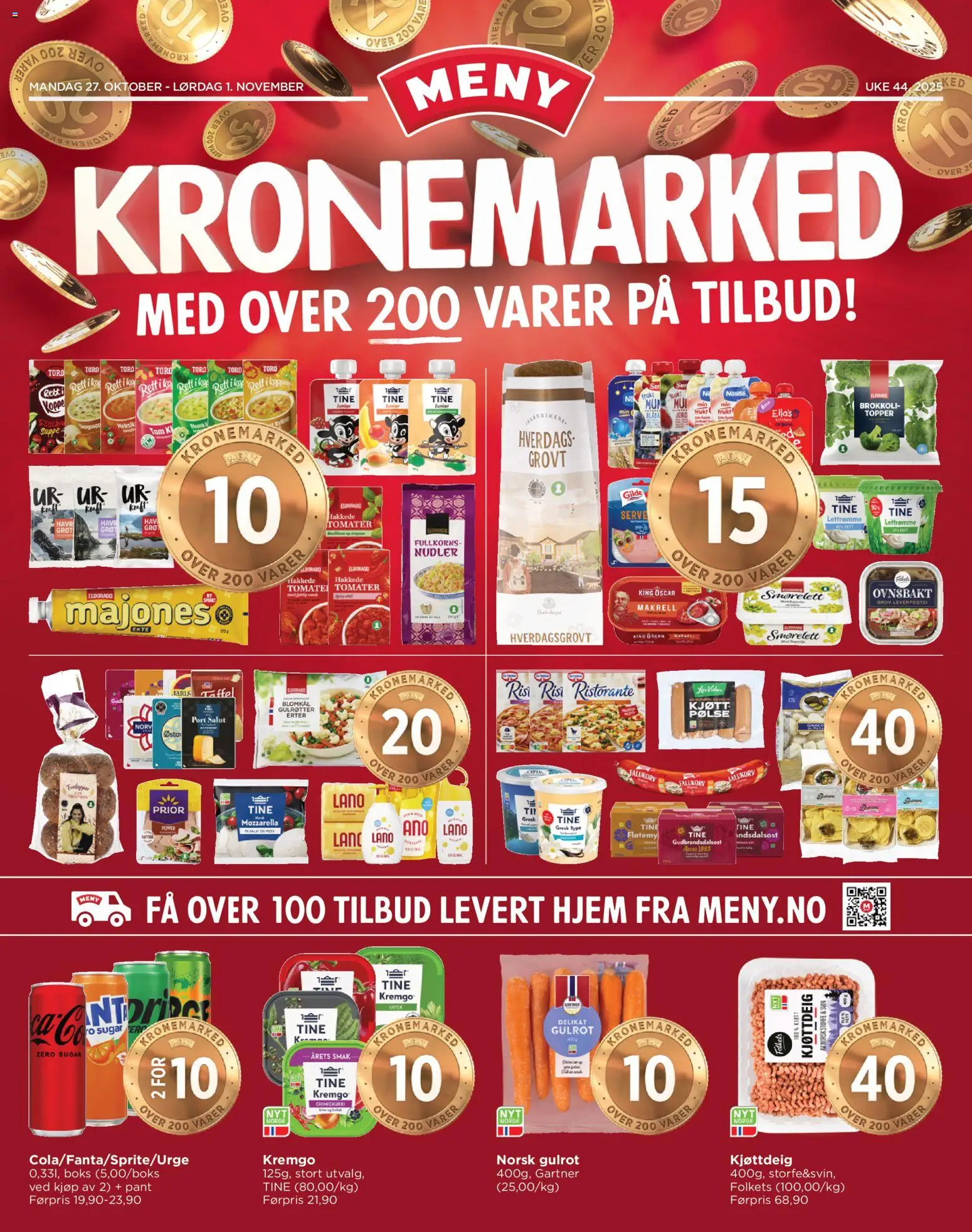 {H1} | Side: 1 | Produkter: Nudler, Blomkål, Лейка садовая, Leverpostei