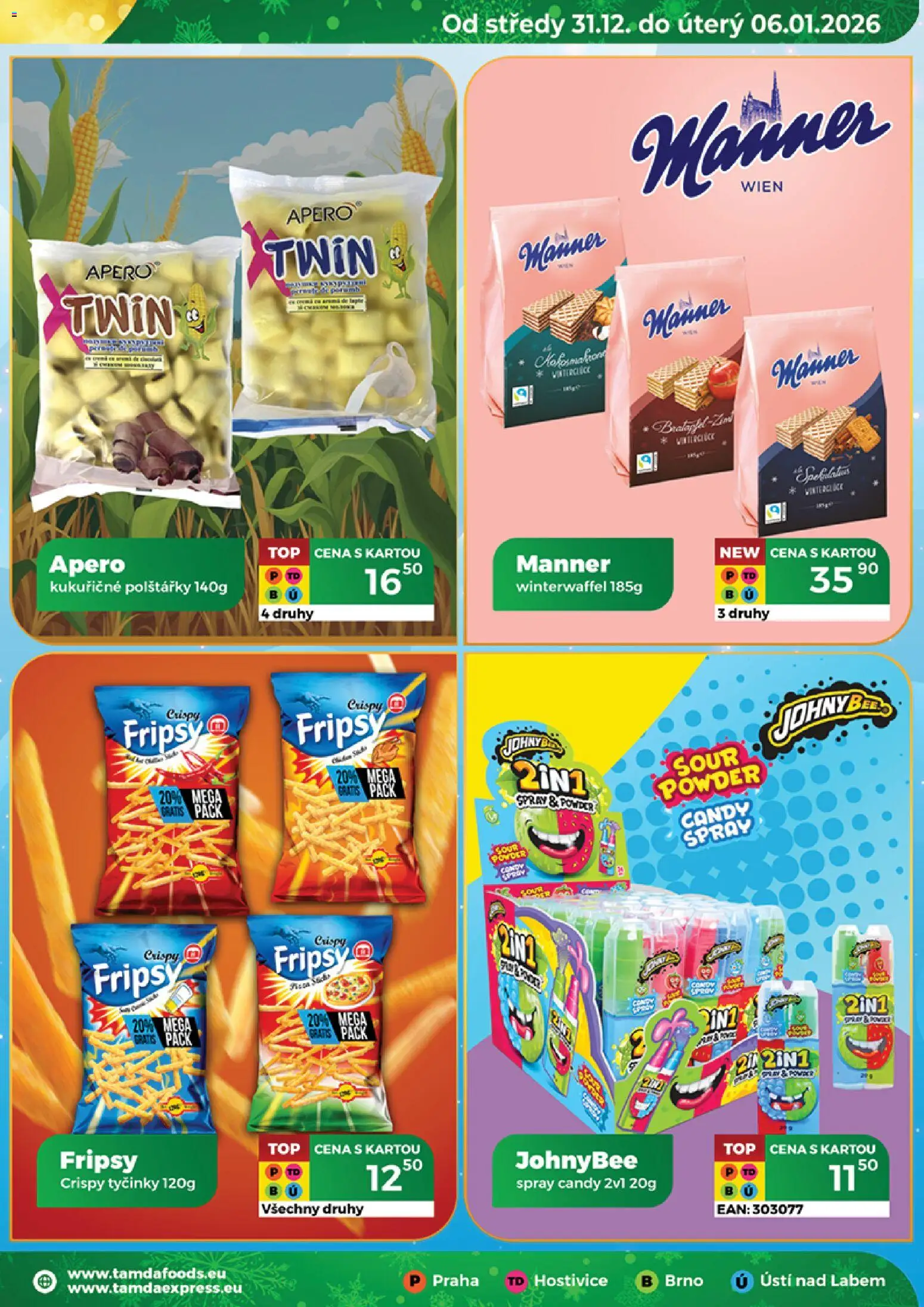 Tamda Foods leták od 31.12.2025 | Strana: 7 | Produkty: Polštářky, Tyčinky