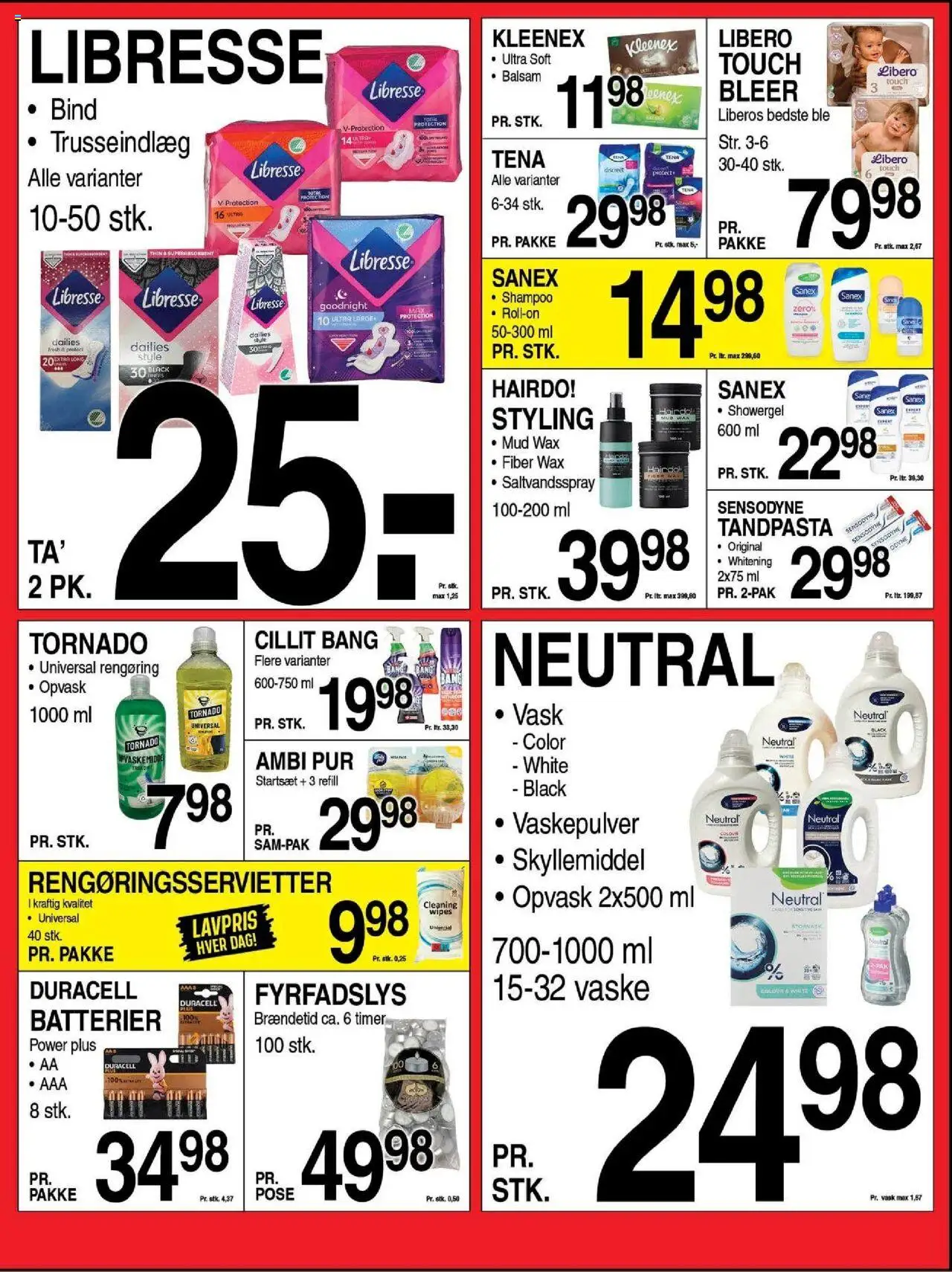 Abc Lavpris tilbudsavis – gyldig fra 15.10.2025 | Side: 7 | Produkter: Shampoo, Balsam, Tandpasta, Vaskepulver