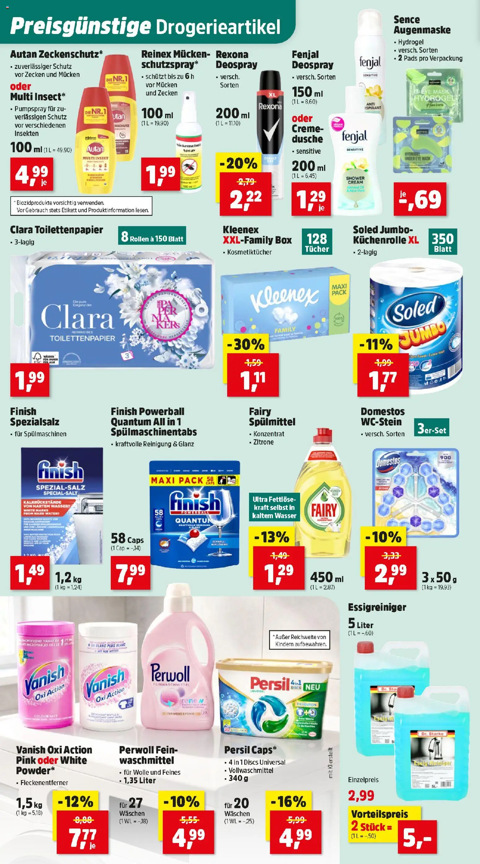 Thomas Philipps Flugblatt gültig ab 07.04.2026 | Seite: 12 | Produkte: Spülmaschinentabs, Zitrone, Box, Fleckenentferner