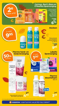 Trekpleister - Folder - Voorbeeld van een folder van Trekpleister, geldig van 14.10.2025 | Pagina: 22 | Producten: Antitranspirant, Boot, La, Parfum