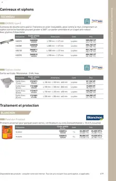 Point.P - Prévisualisation de Point.P catalogue Revêtements Habitat et tertiaire 2025 valide à partir de 11.07.2025 | Page: 419 | Produits: Cloche, Parquet, Douche, Panier