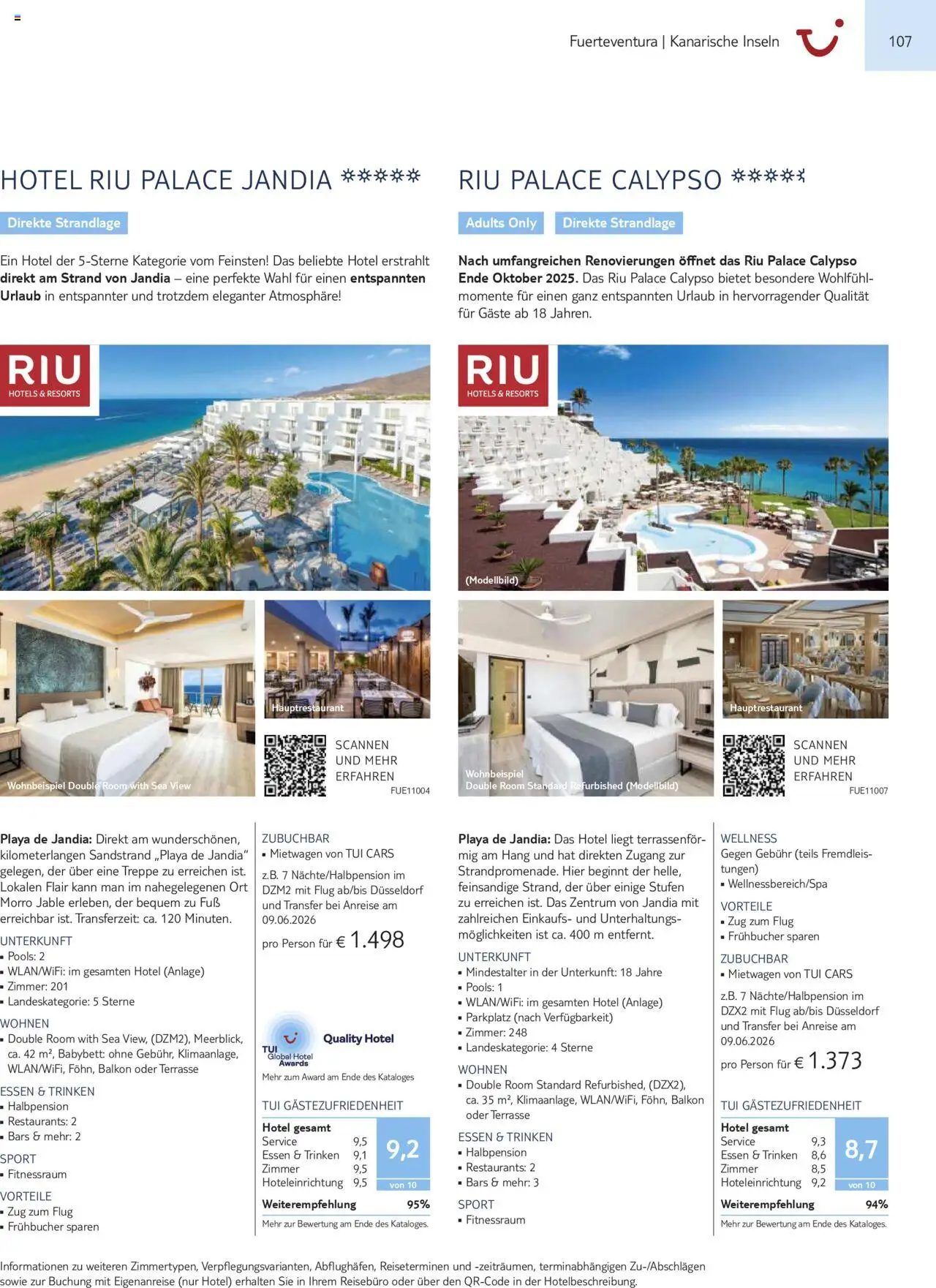TUI Prospekt Kanaren, Kapverden & Senegal 2025/26	  – gültig ab 01.11.2025 | Seite: 107 | Produkte: Babybett