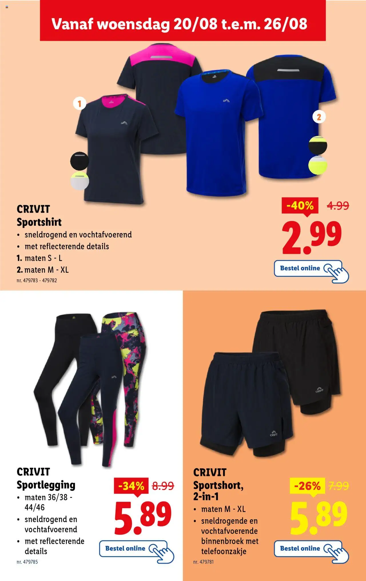  | Pagina: 37 | Producten: Leggings, Shirt