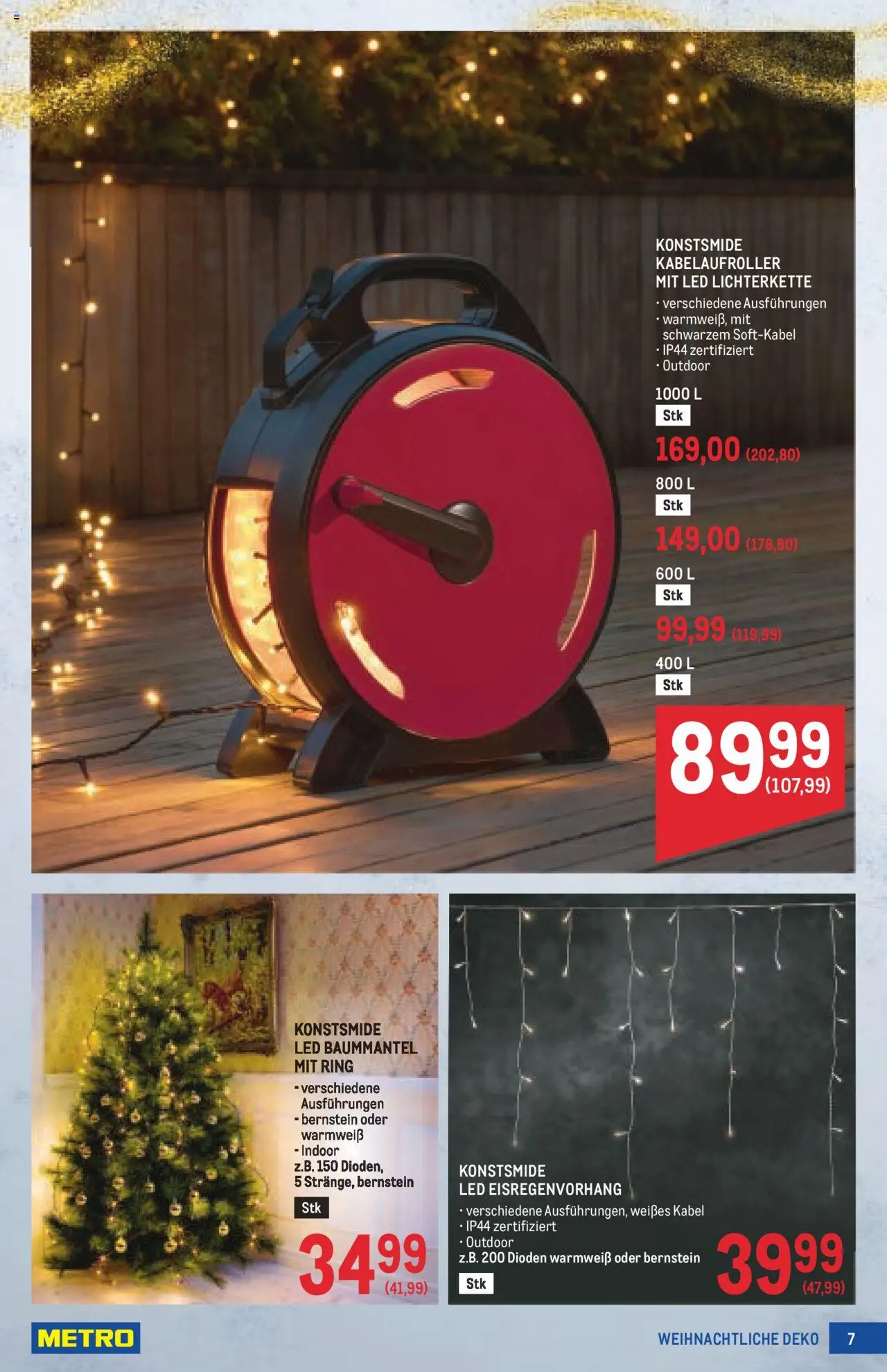 Metro  Deko & Geschenke gültig ab 16.10.2025 | Seite: 7 | Produkte: Kabel