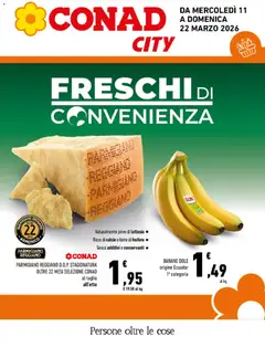 Anteprima del volantino Conad volantino City Campania valido a partire dal 11.03.2026