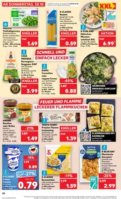 RAMA Cremefine, oder vegane Creme zum Aufschlagen oder Kochen, 7 - 31 % Fett, versch. Sorten je 200 - 250-ml-Fl./-Becher ab 30.10.2025 gültig | Seite: 20 | Produkte: Garnelen, Knorr, Tiefkühlgemüse, Frosta