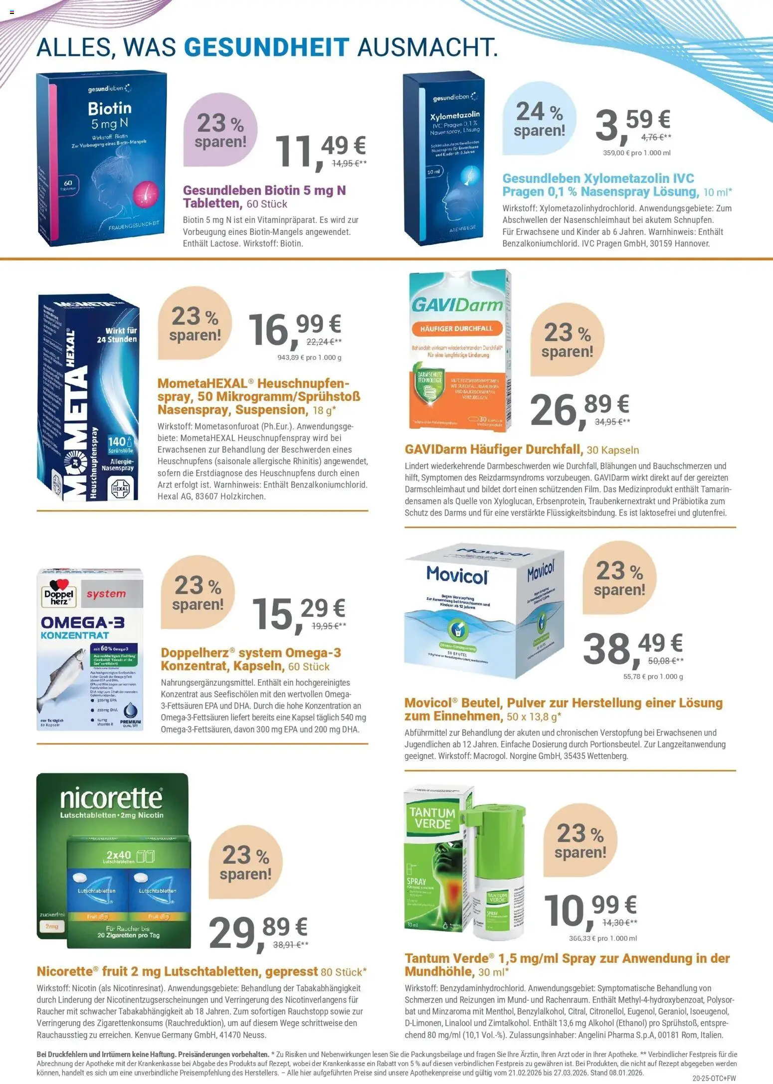 Angebote - Ihre Apotheke vor Ort: Jetzt alle Angebote auch online entdecken! – gültig ab 20.02.2026 | Seite: 3