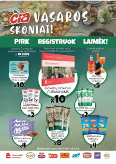ČIA MARKET - Leidinys│galioja nuo 15.07.2025 | Puslapis: 18 | Prekių: Nealkoholinis alus, Kavos pupelės, Šokoladas, Alus