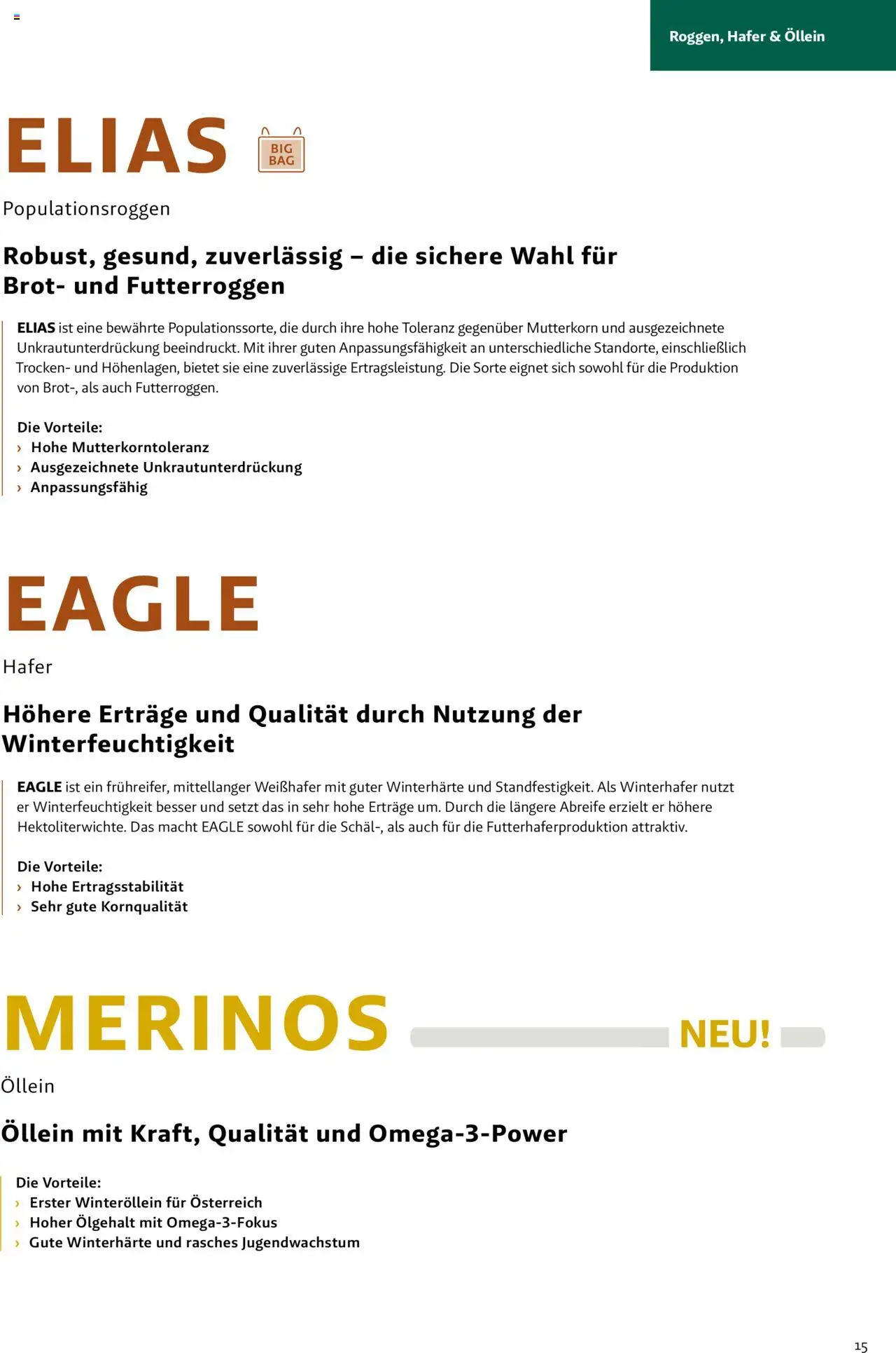Lagerhaus Saatzeitung Herbst Feuchtgebiet gültig ab 01.09.2025 | Seite: 15 | Produkte: Brot