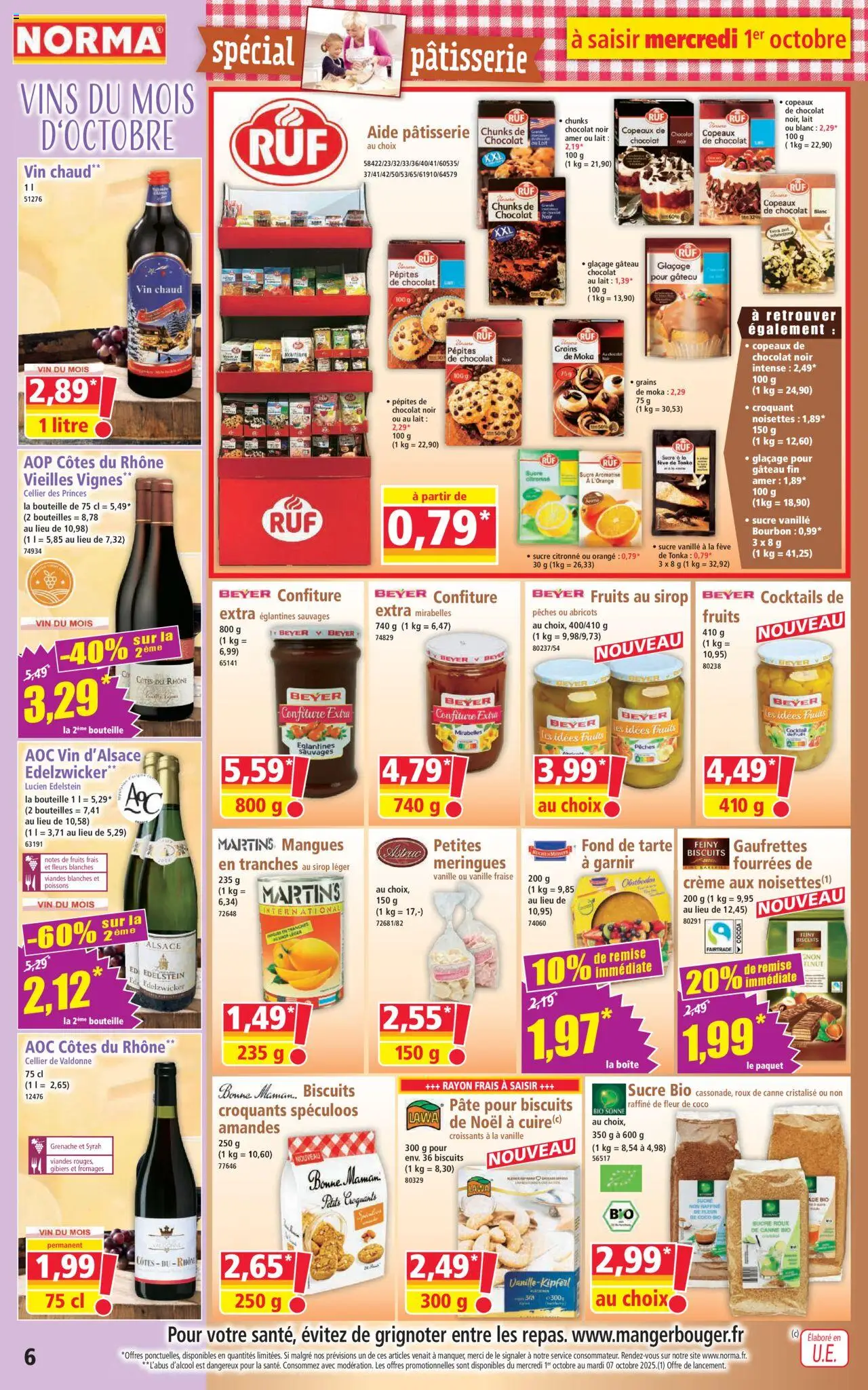  | Page: 6 | Produits: Sucre, Fève, Chocolat, Bourbon