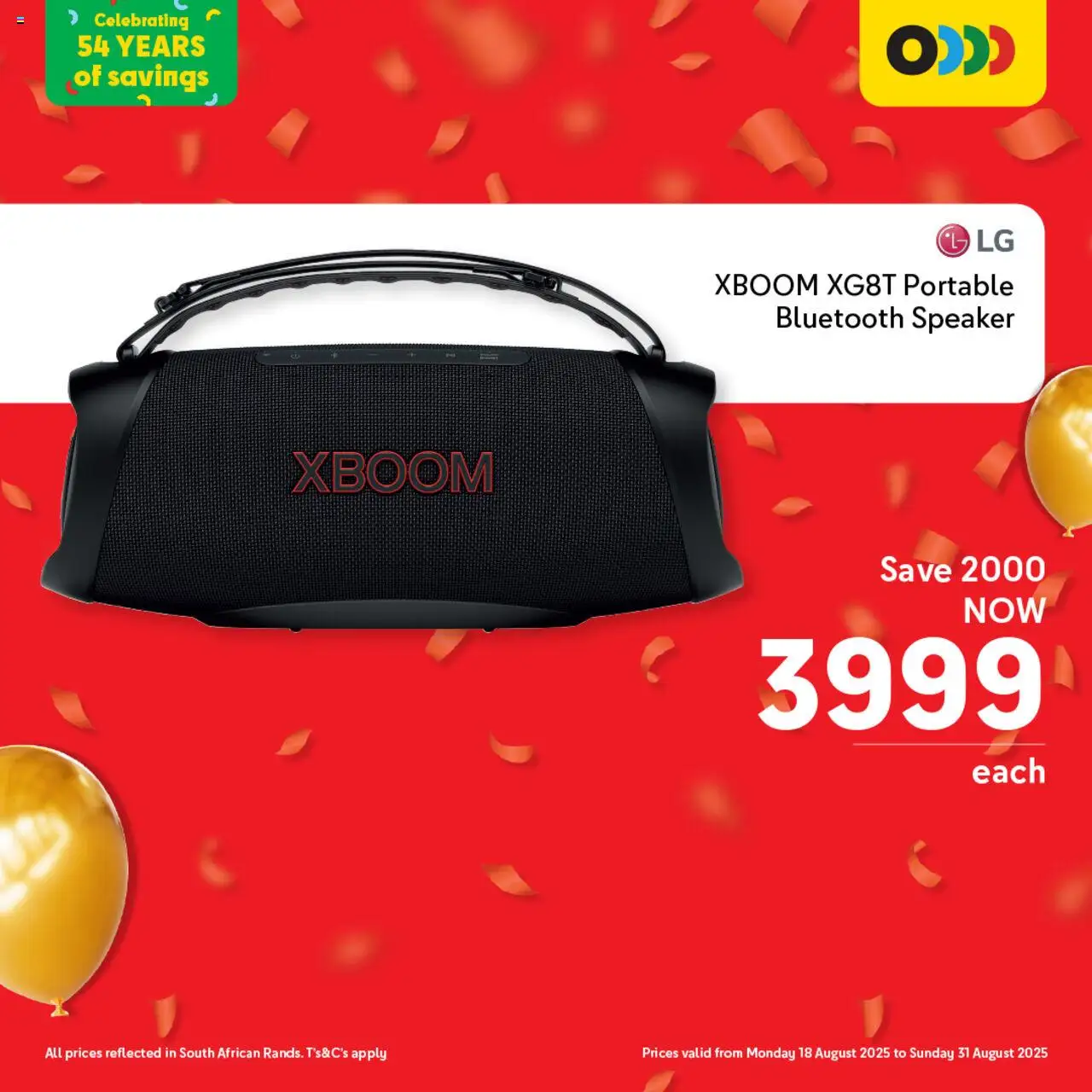 Makro Birthday Deals Gaming │ valid from 18.08.2025 | Page: 7 | Products: Speaker