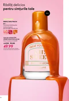 Ofertele Oriflame valabile de la 11.02.2026 | Pagină: 74 | Produse: Toaletă, Apă de toaletă, Bomboane, Apă