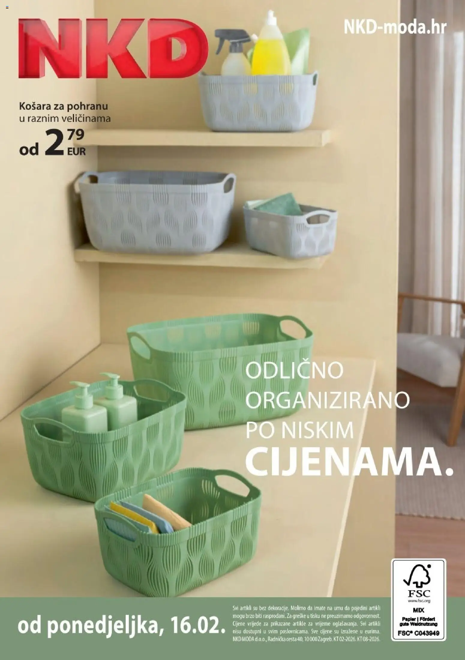 NKD katalog | vrijedi od 16.02.2026 | Stranica: 8 | Proizvodi: Košara