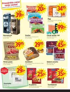 Matöppet - erbjudanden - Förhandsvisning av reklamblad från butik Matöppet aktuell från 27.10.2025 | Sida: 2