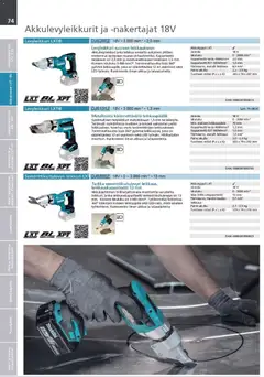 Makita-mainoslehti voimassa 24.03.2026 alkaen | Sivu: 74 | Tuotteet: Leikkuri