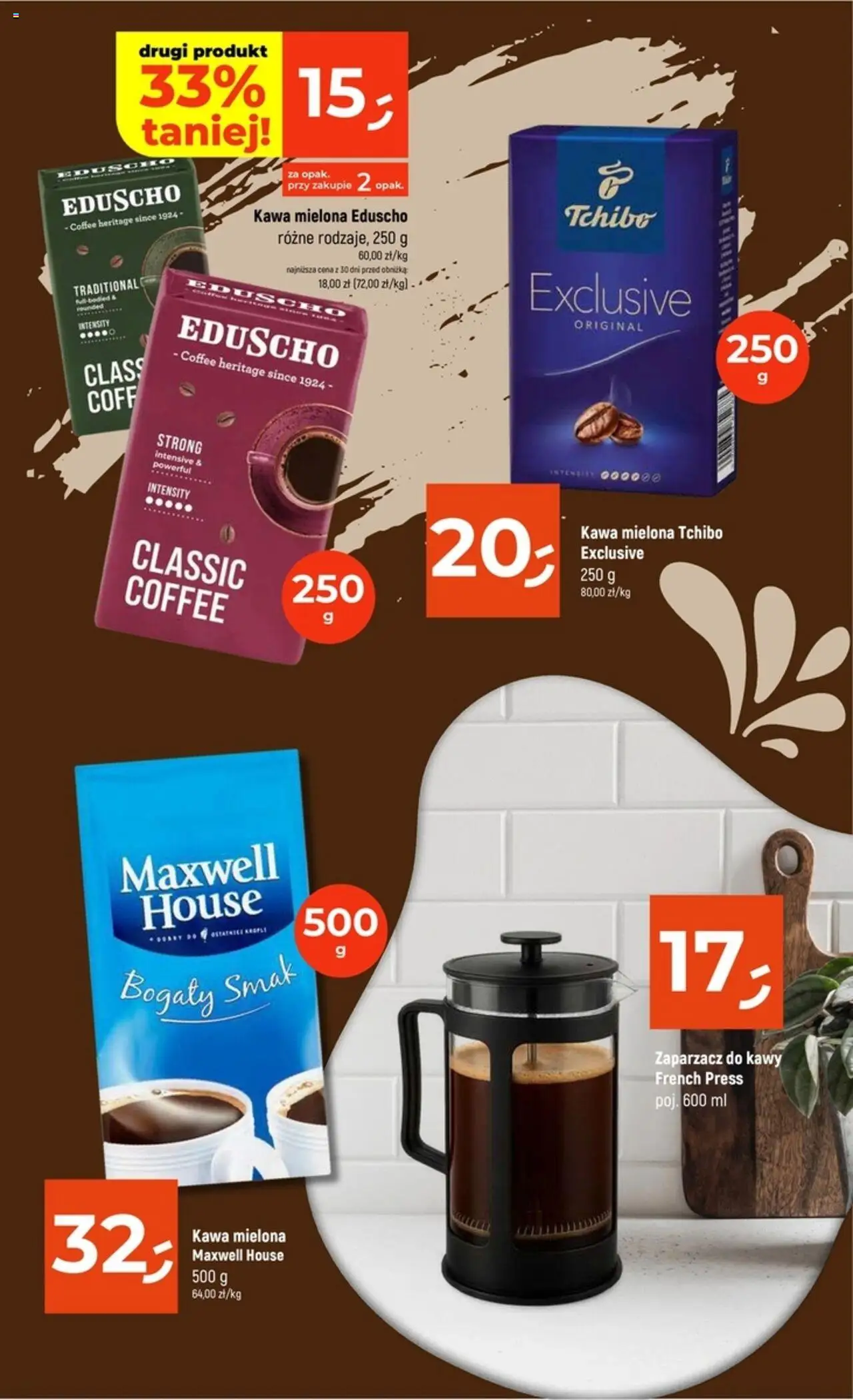 Dealz Gazetka - Katalog Kaw I Herbat od 02.10.2025 | Strona: 5 | Produkty: Tchibo exclusive, Tchibo, Kawa