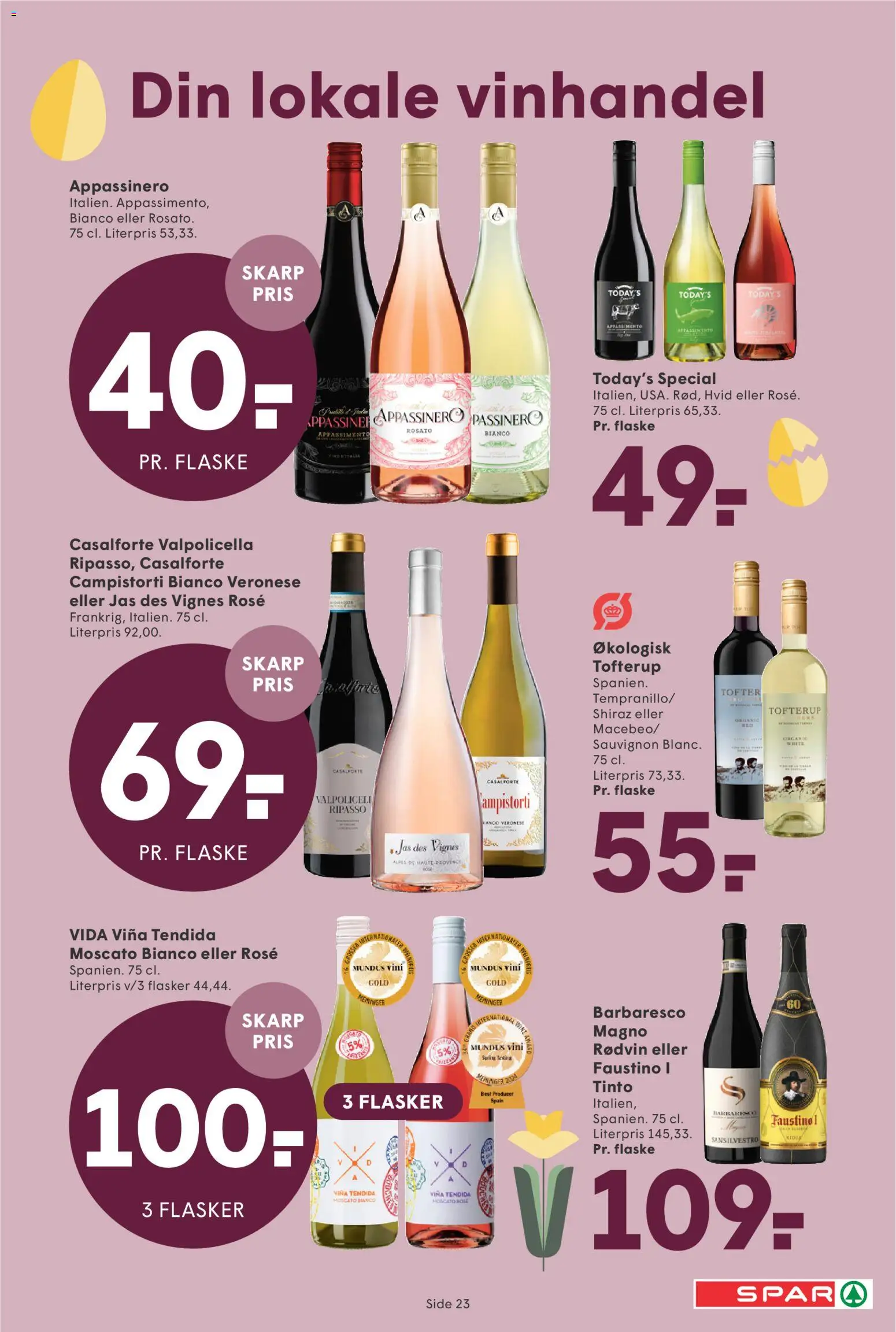 Spar tilbudsavis – gyldig fra 27.03.2026 | Side: 23