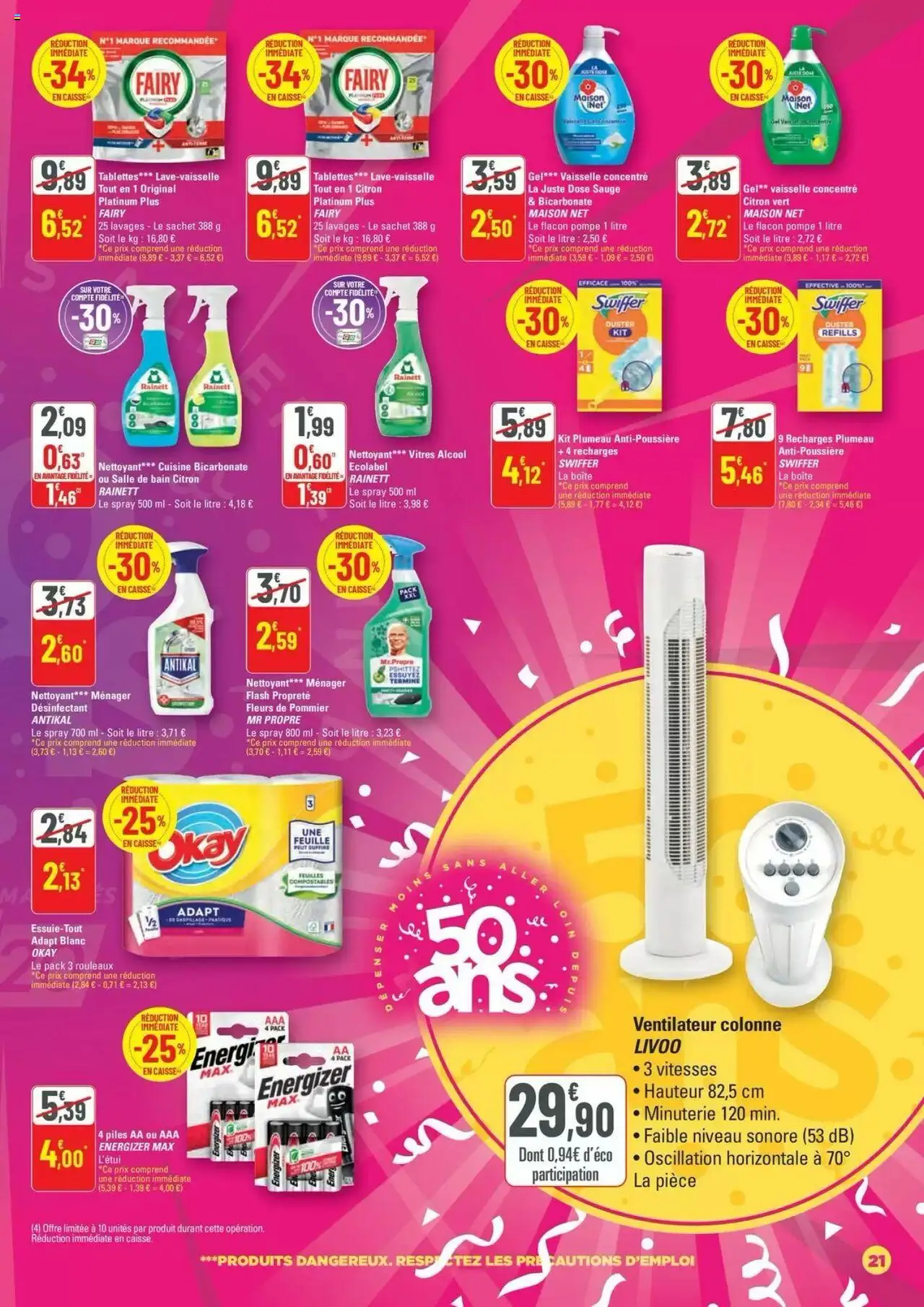  | Page: 21 | Produits: Alcool, Citron, Citron vert, Fairy