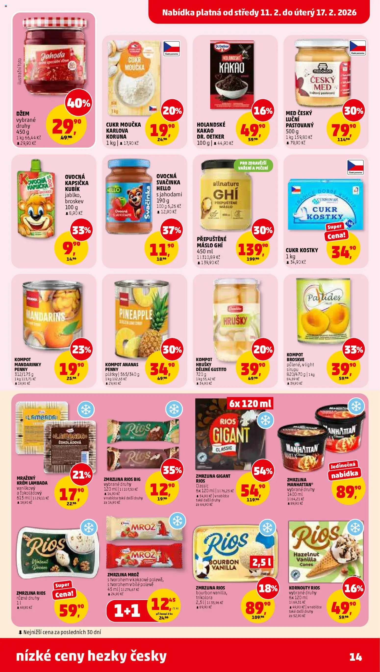 Penny Market leták - Čtvrtečník od 11.02.2026 | Strana: 14