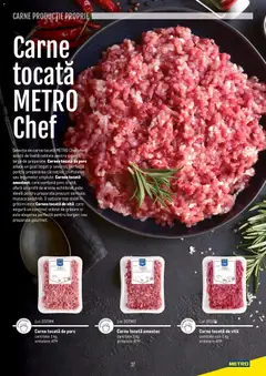 Ofertele Metro valabile de la 14.11.2024 | Pagină: 37 | Produse: Carne tocată