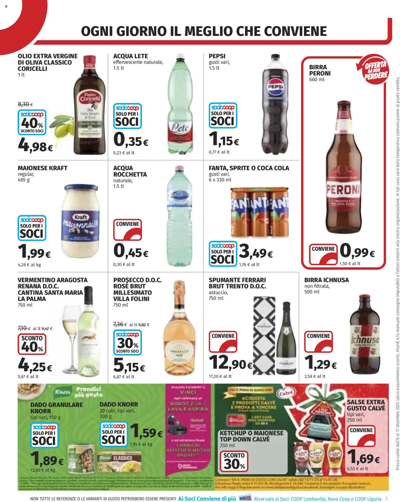 Volantino COOP del 08.12.2025 | Pagina: 9