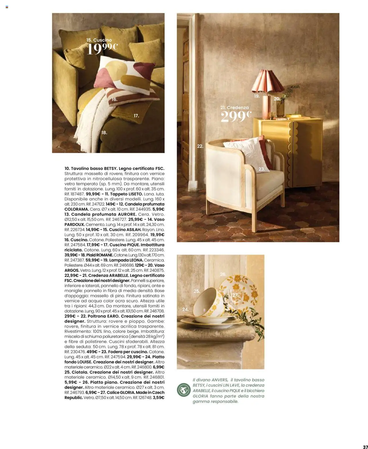 Volantino Maisons du Monde del 17.03.2025 | Pagina: 39