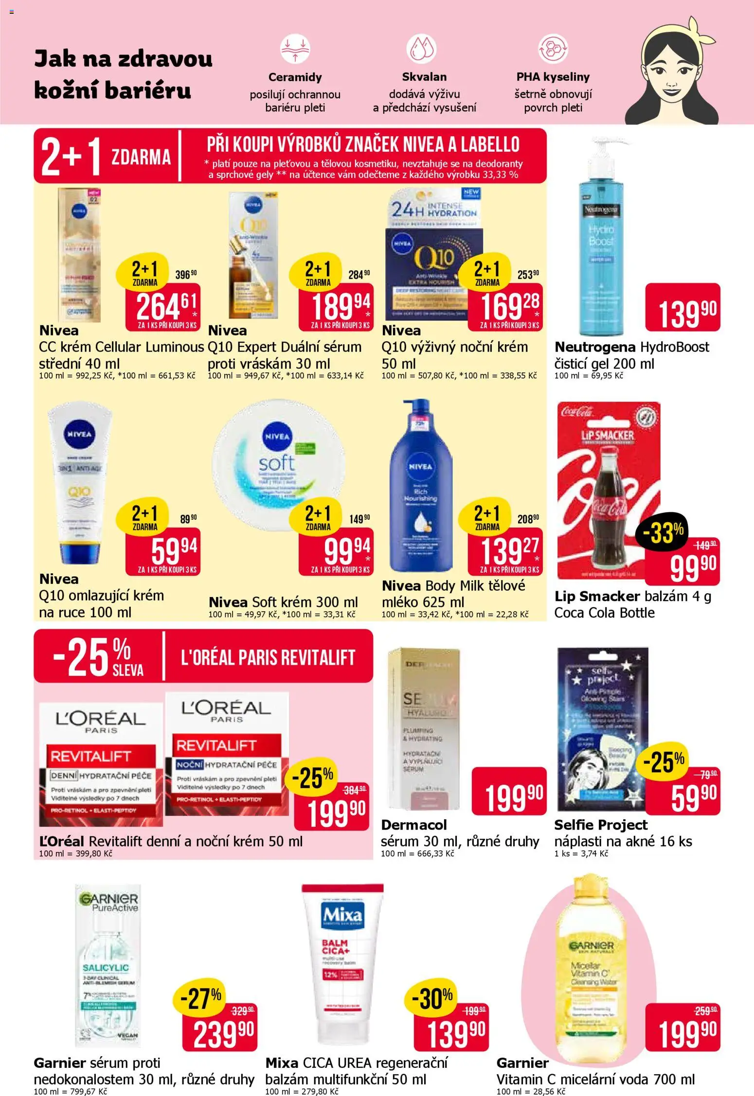 TETA Drogerie leták od 26.02.2026 | Strana: 5 | Produkty: Mixa, Mléko, Krém, CC krém