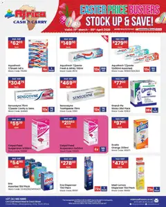 Africa Cash & Carry specials catalogue – valid from 19.03.2026 | Page: 48 | Products: Stock, Toothpaste, Lemon