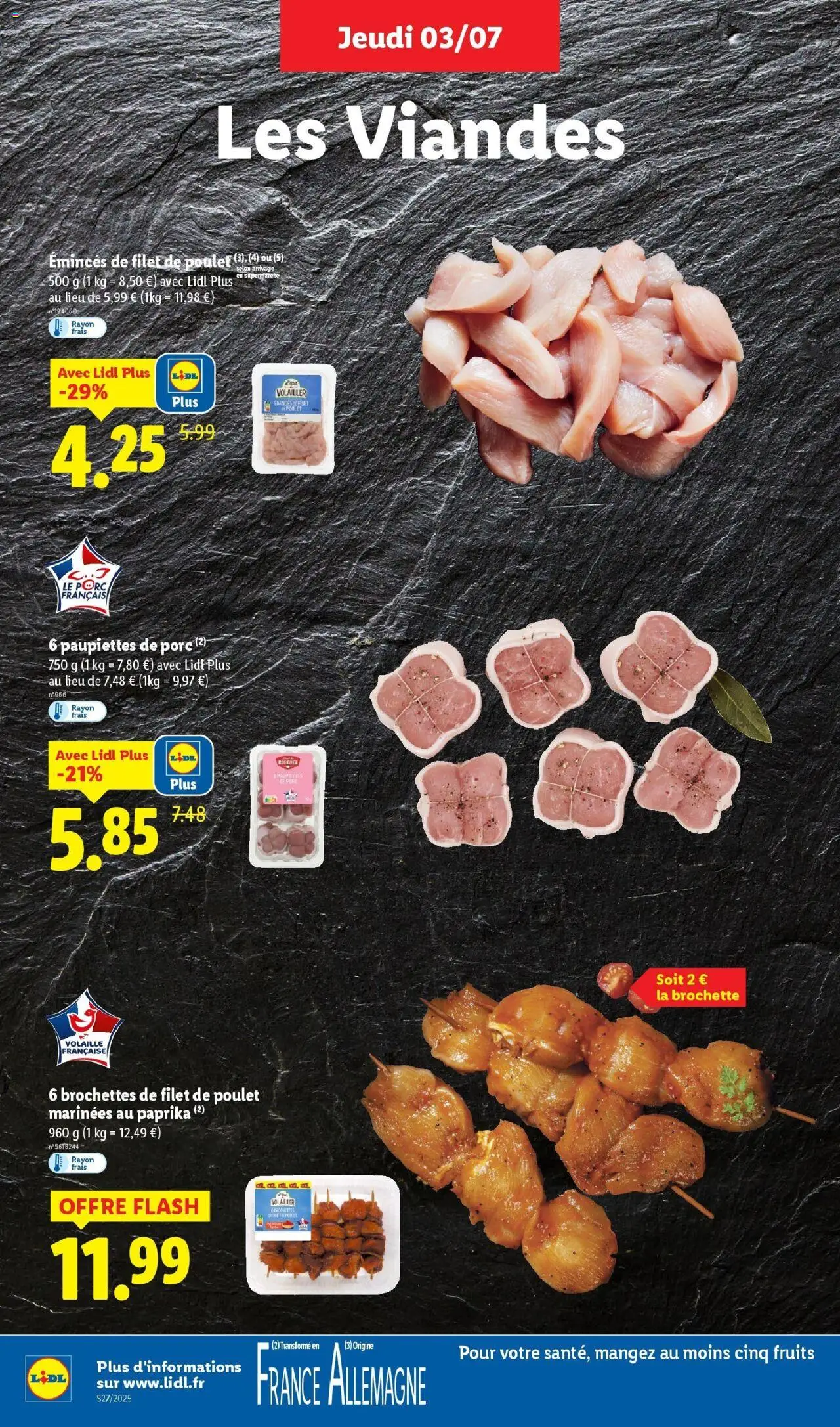  | Page: 6 | Produits: Paprika, Volaille, Porc