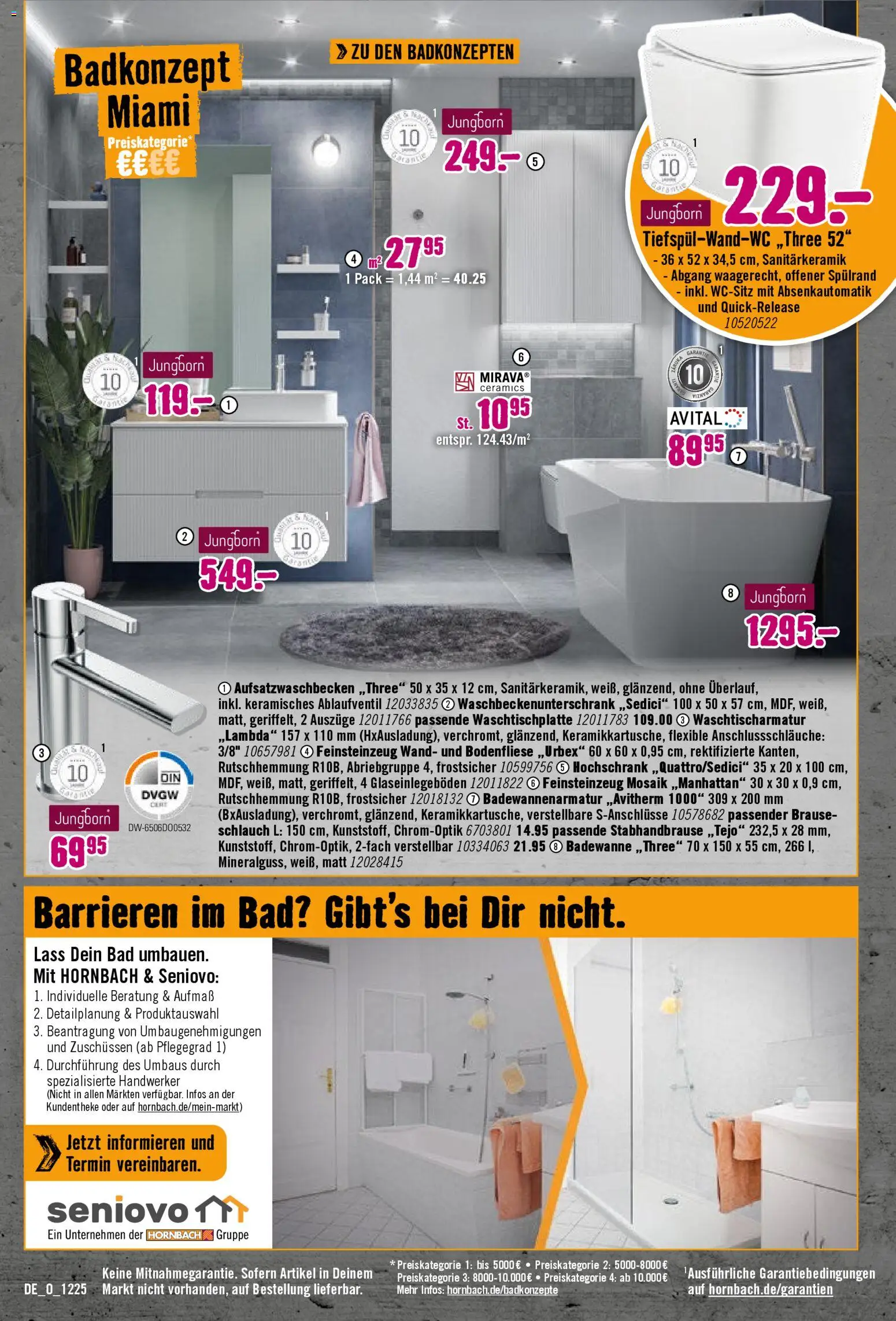 Hornbach Prospekt 	 – gültig ab 28.11.2025 | Seite: 21 | Produkte: Bad, Hochschrank