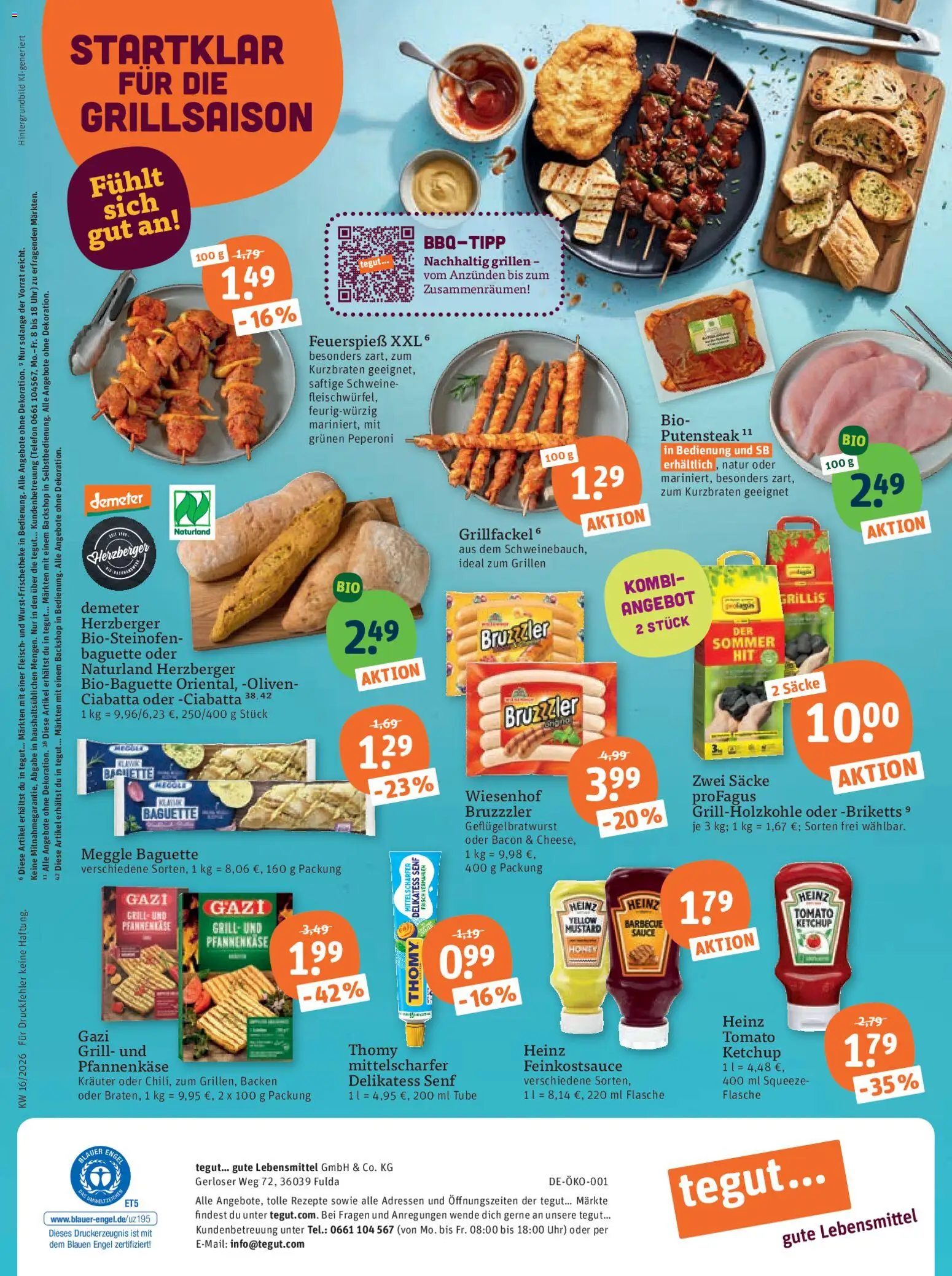 Tegut Prospekt 	 – gültig ab 13.04.2026 | Seite: 23