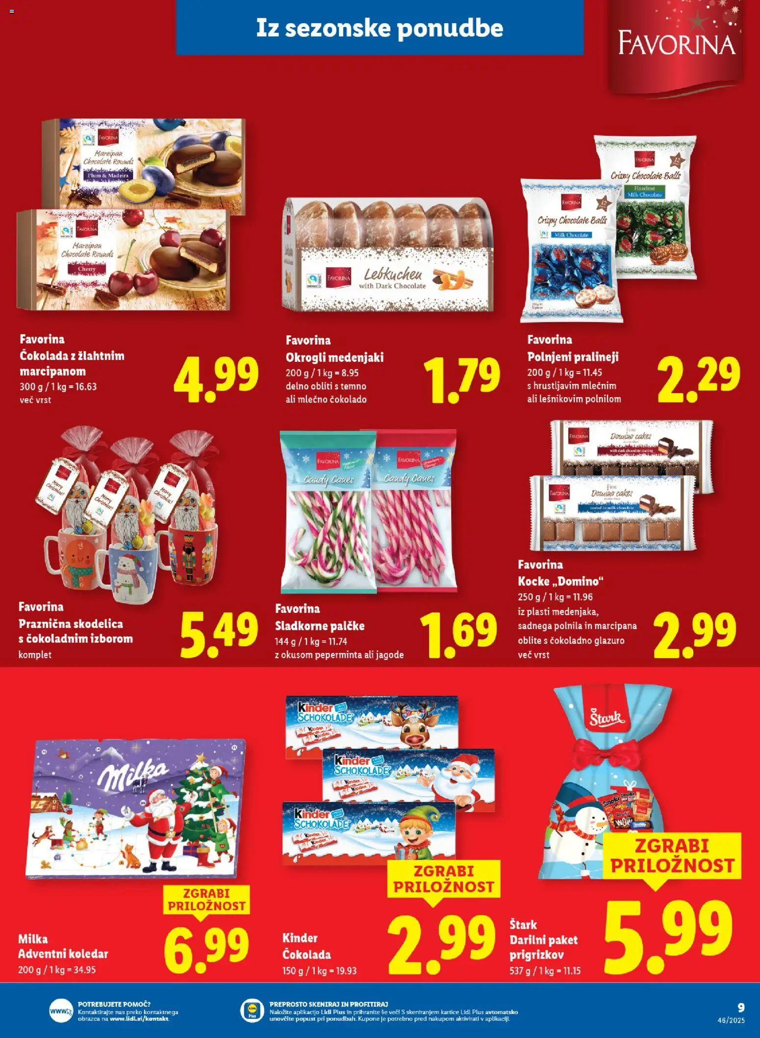 Novi Lidl katalog ponudbe – veljaven od 13.11.2025 | Stran: 11 | Izdelki: Skodelica, Cokolada, Jagode
