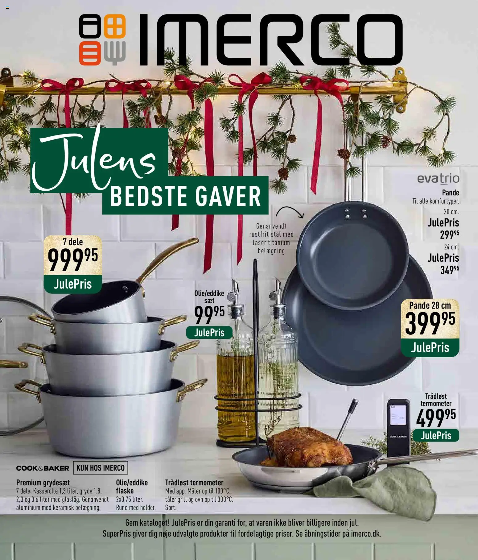 Imerco tilbudsavis – gyldig fra 07.11.2025 | Side: 1 | Produkter: Termometer, Ovn, Grill