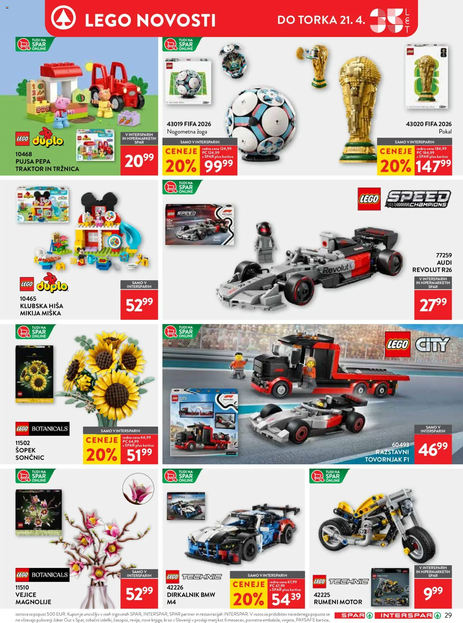 Novi Spar katalog ponudbe – veljaven od 08.04.2026 | Stran: 33 | Izdelki: Šopek