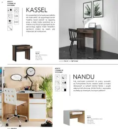 Pogląd oferty "Black Red White Gazetka - Katalog rodzinnych wnętrz" - ważna od 24.05.2024 | Strona: 130 | Produkty: Fotel, Biurko, Toaletka