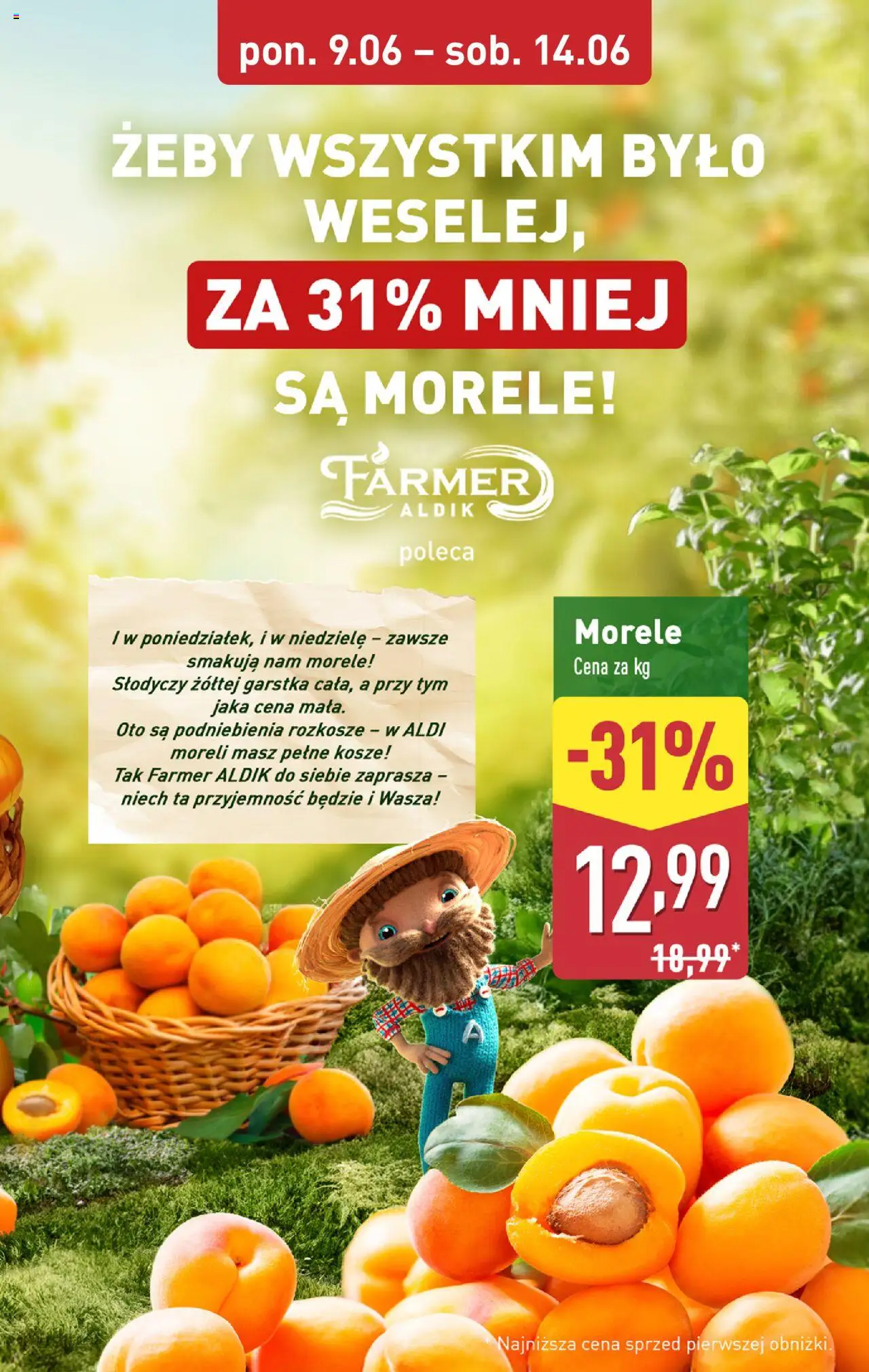 Aldi Gazetka od 09.06.2025 | Strona: 5 | Produkty: Morele