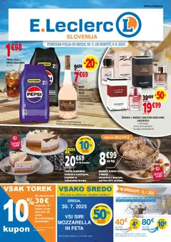 E.leclerc katalog - pregled letaka veljavnega od 30.07.2025