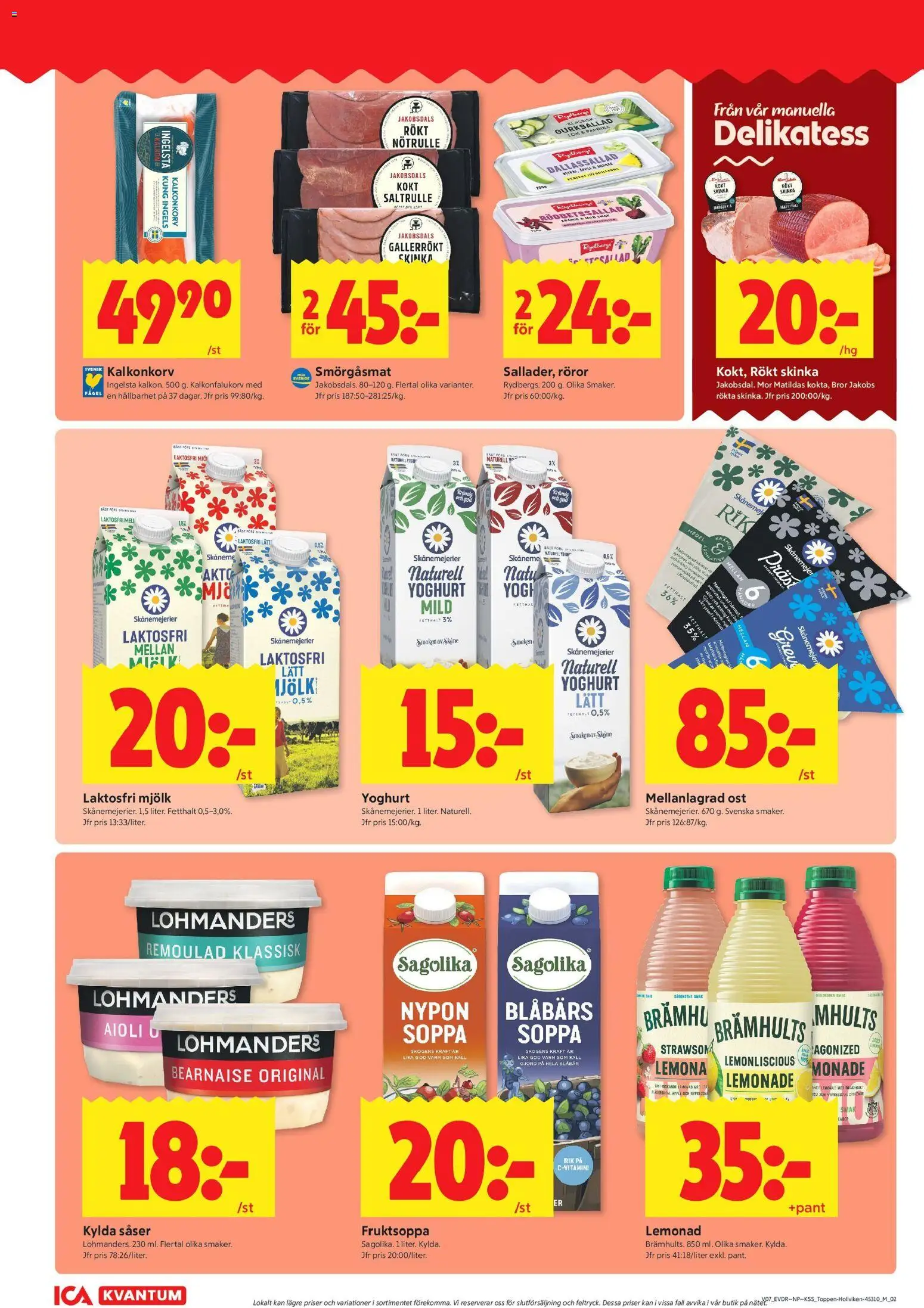 ICA Kvantum reklamblad aktuell från 09.02.2026 | Sida: 6