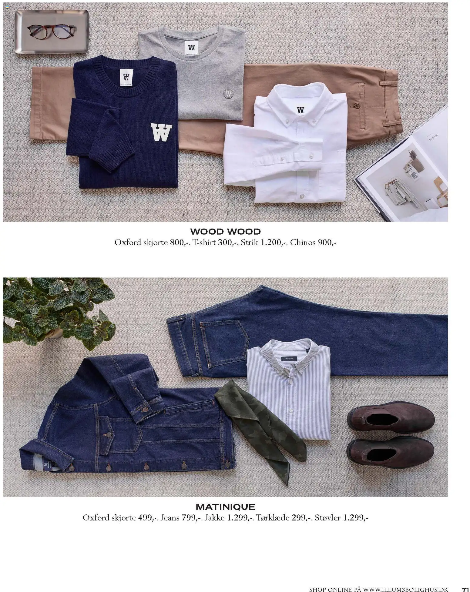 Illums Bolighus tilbudsavis – gyldig fra 01.01.2026 | Side: 71 | Produkter: Skjorte, Jakke, Støvler, Jeans