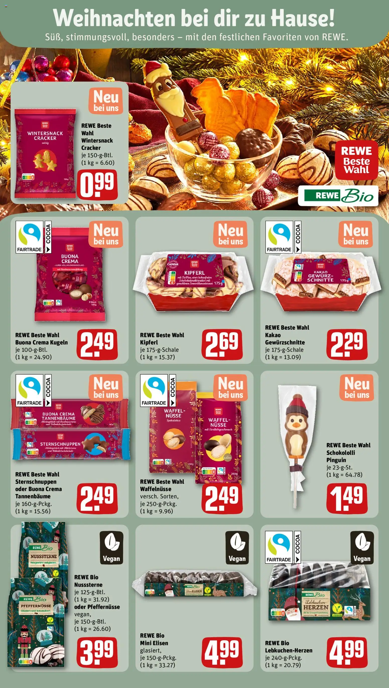 Rewe Prospekt 	 – gültig ab 03.11.2025 | Seite: 17 | Produkte: Nüsse