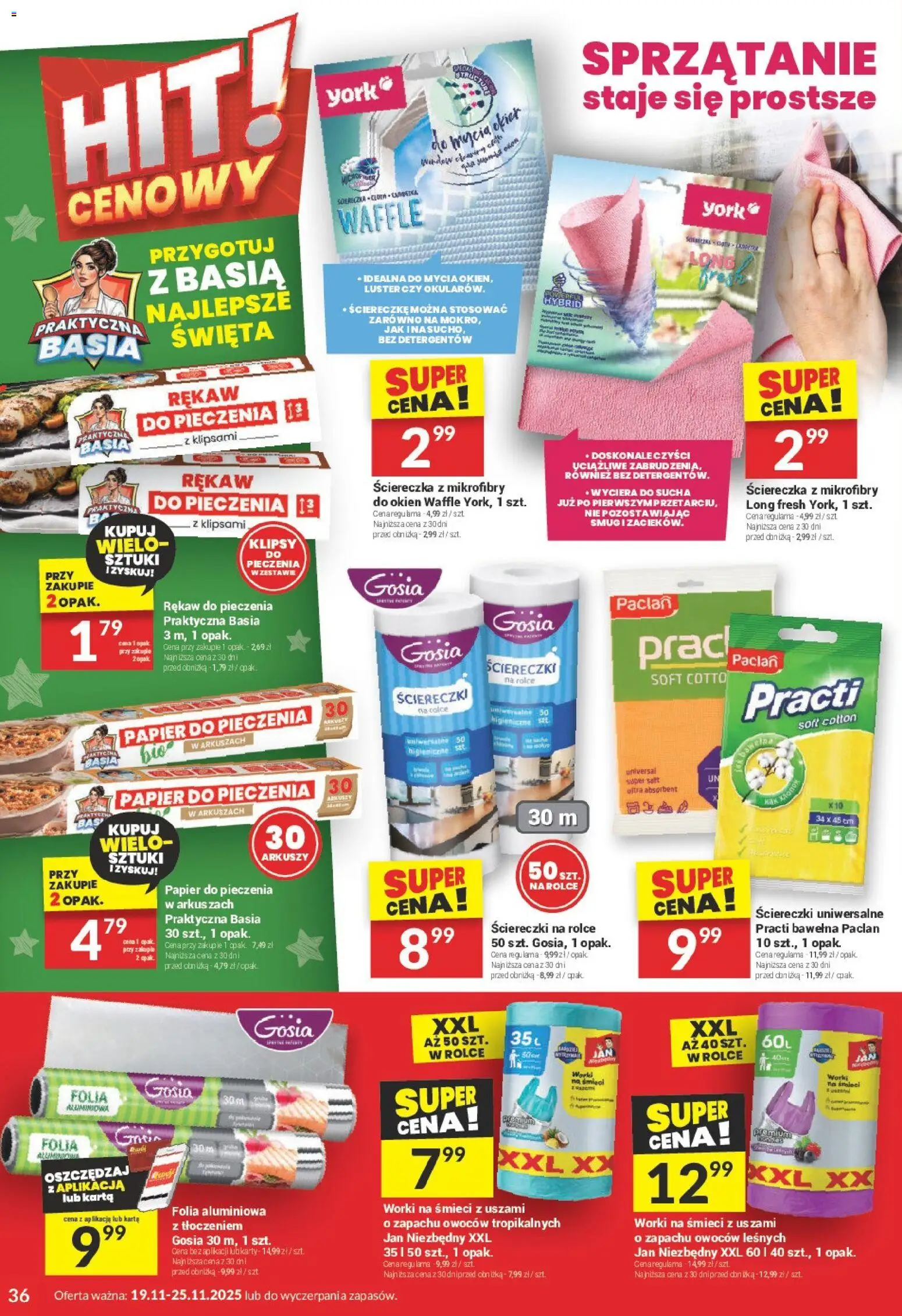 Twój Market Gazetka od 19.11.2025 | Strona: 36 | Produkty: Karta, Papier do pieczenia