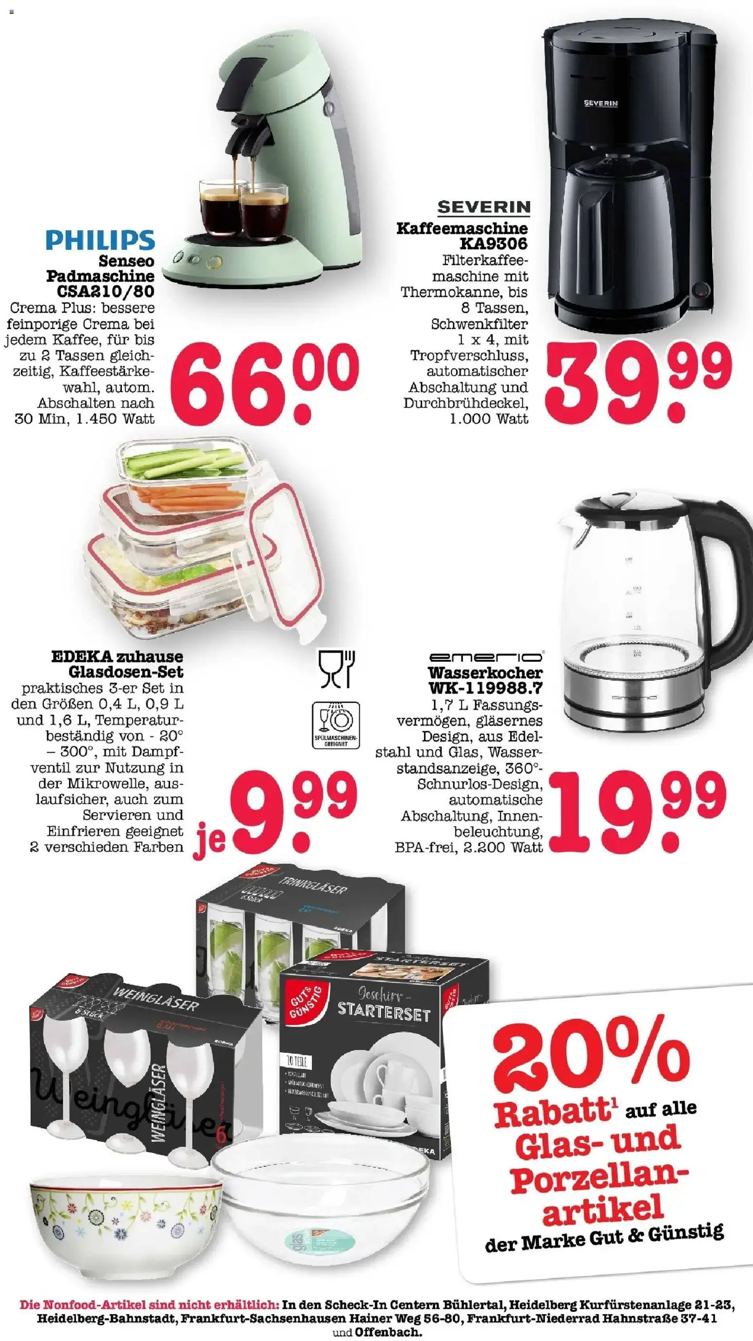 Edeka prospekt Offenbach	 – gültig ab 05.04.2026 | Seite: 64 | Produkte: Philips, Senseo, Kaffeemaschine, Filterkaffeemaschine